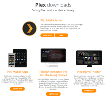 plex download server